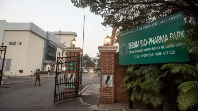 পুনেতে সিরাম ইনস্টিটিউটের একটি কারখানা। ফাইল ছবি
