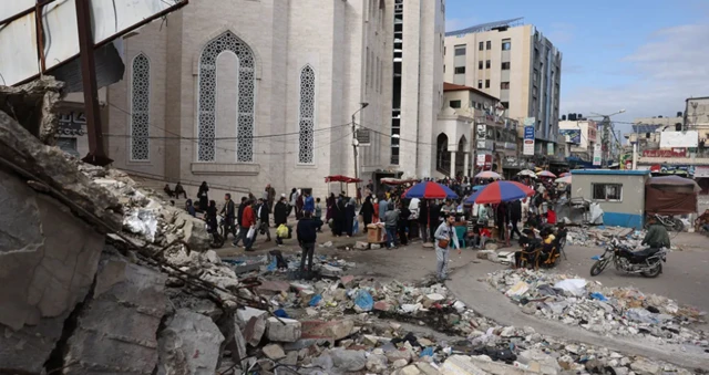 آثار الدمار في غزة