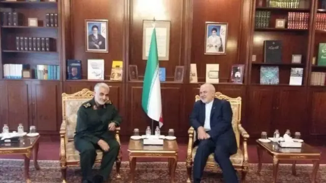 جواد ظریف وايي، د قاسم سلیماني تر ترور مخکې یې له نوموړي سره اونیزې ناستې درلودې.