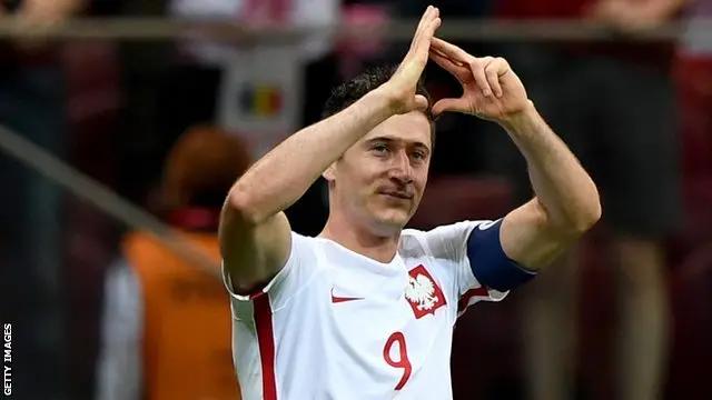 Bayern Munich forward Robert Lewandowsk