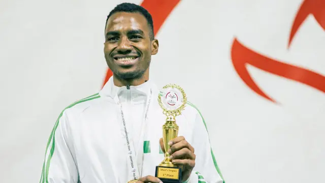 Opeyori has won three continental singles titles in a row