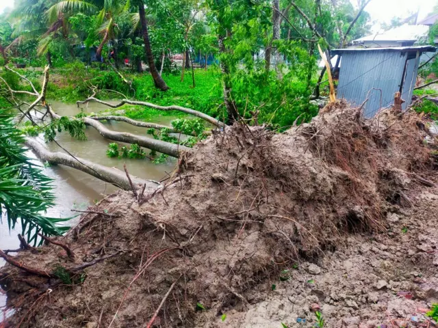  ঘূর্ণিঝড় রিমালের তাণ্ডব