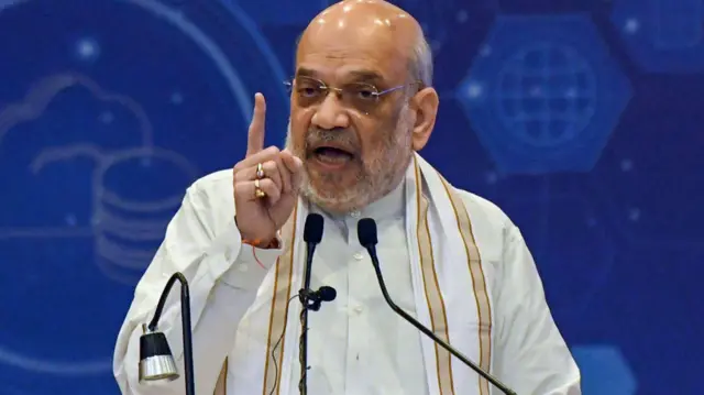 केंद्रीय गृह मंत्री अमित शाह.