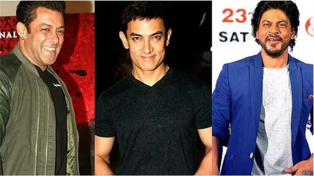 सलमान खान, आमिर खान और शाहरुख खान