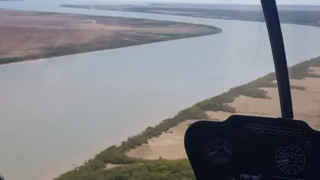 Balina nehirde yaklaşık 30 km yol aldı.