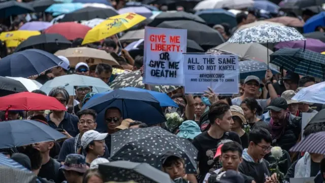 हॉन्गकॉन्ग के प्रदर्शनकारी