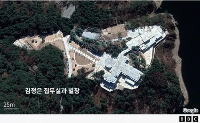 창성 특각 위성 사진