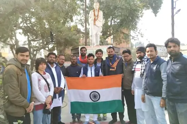 चौरी चौरा से राजघाट तक पदयात्रा