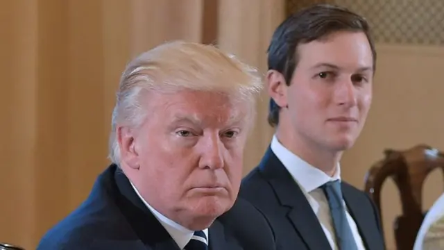 Donald Trump y Jared Kushner