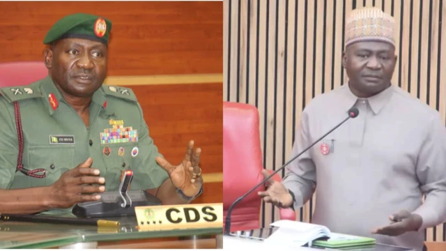  Ọchịagha Musa Christopher dịka mịnịsta na-ahụ maka nchekwa na Naịjrịa.