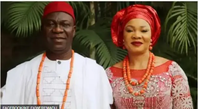 Ike Ekweremadu na nwunye ya bu Beatrice