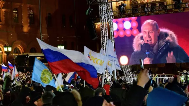 Victoria electoral de Putin