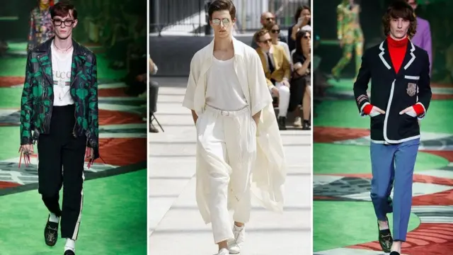 Зліва направо: Gucci, Issey Miyake, Gucci