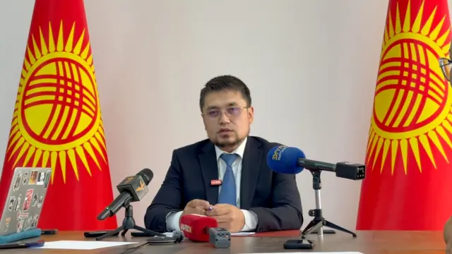 КР ТИМ Консулдук департаментинин директорунун орун басары Алмаз Байбосов.