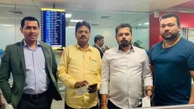 गुरुग्राम इथून परत आलेले आमदार