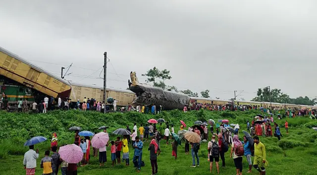 कंचनजंघा ट्रेन हादसा 