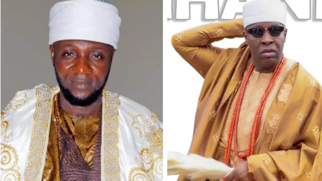 Aworan Imaamu agba Ogbomoso ati Soun Ogbomoso