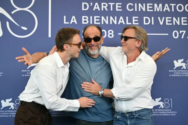 Drew Starkey, Luca Guadagnino ve Daniel Craig