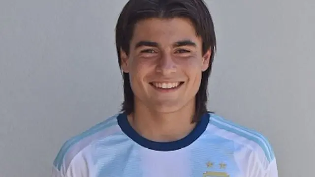 Luka Romero anachezea timu ya vijana ya kandanda nchini Argentina