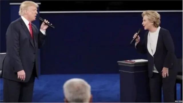 ডোনাল্ড ট্রাম্প এবং হিলারি ক্লিনটন