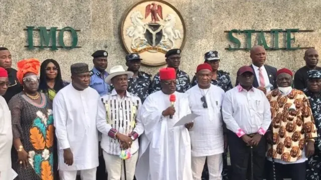 Taron gwamnonin kudu maso gabas a Najeriya