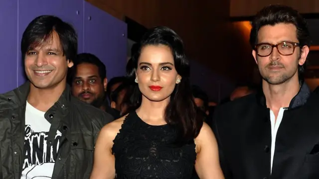 کنگنا کے ساتھ رتک اور وویک اوبرائے