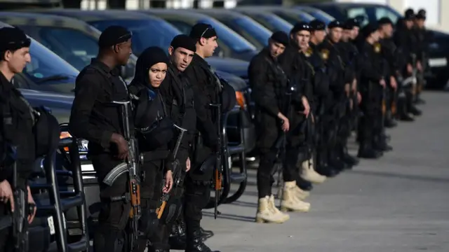 تصویری از نیروی ویژه پلیس فلسطین که در سال ۲۰۱۰ تاسیس شد