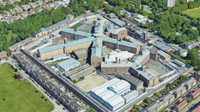 Aerial view of HMP Wandsworth