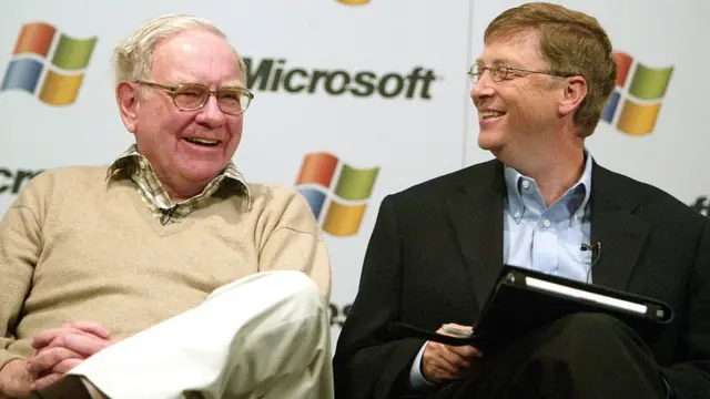 Warren Buffett e Bill Gatesbet356 app2003