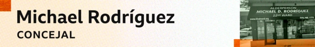 Gráfico del concejal Michael Rodríguez.