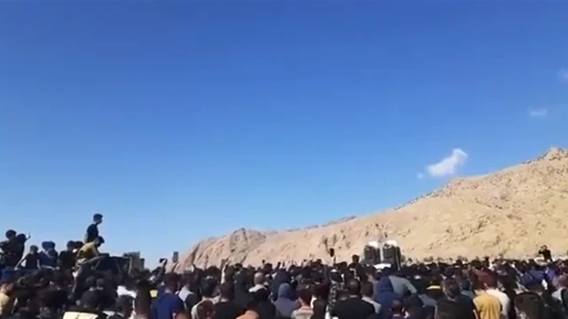 ویدئویی از مراسم خاکسپاری کیان پیرفلک و توضیحات مادرش منتشر شد