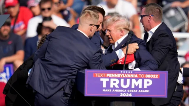 டிரம்ப் மீதான துப்பாக்கிச் சூட்டின் போது என்ன நடந்தது