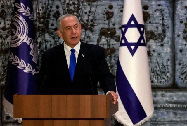 رئيس حزب الليكود الإسرائيلي ورئيس الوزراء بنيامين نتنياهو