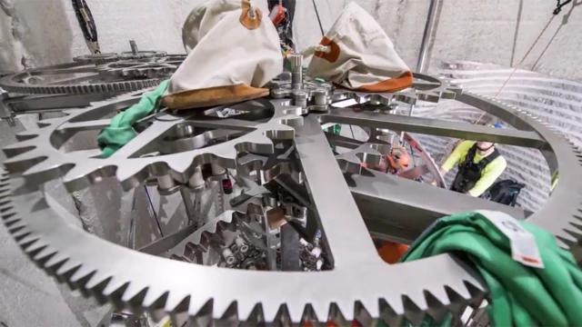 Reloj de 10.000 años. (Foto: The Long Now Foundation)