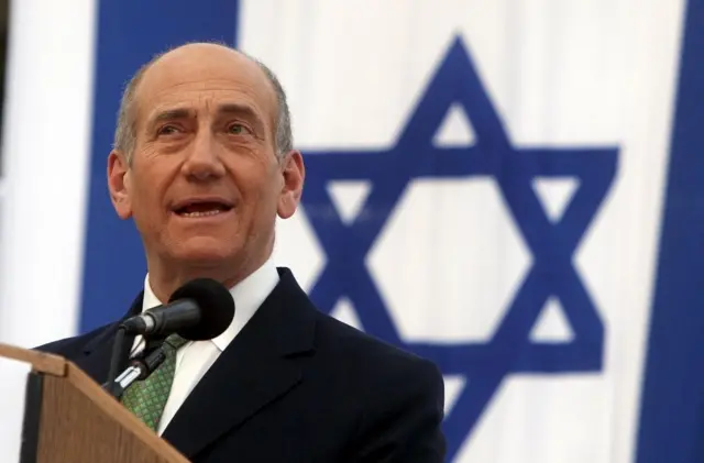 Ehud Olmert, ex primer ministro israelí