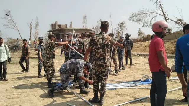 अस्थायी बसोबास