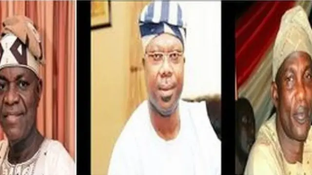 Awọn oludije fẹgbẹ oselu ADC, SDP àti ADP