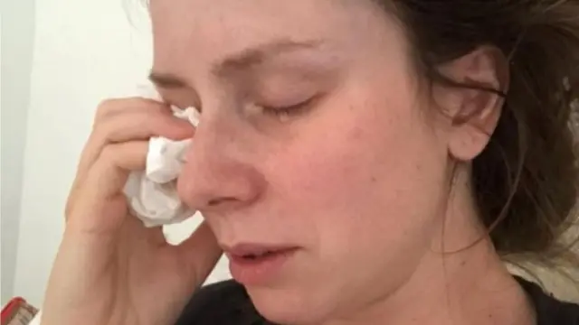 Susie Verrill no pudo salir de su habitación durante cinco meses durante sus embarazos debido a enfermedades constantes.