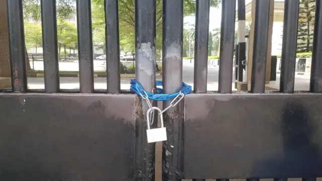 Nationwide strike by di Judiciary Staff Union of Nigeria.