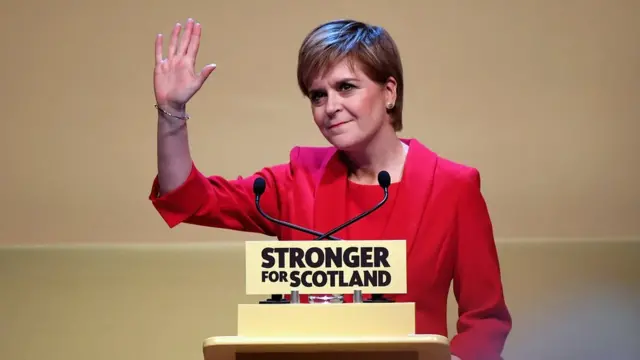 SNP lideri Nicola Sturgeon