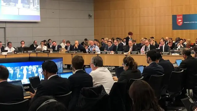 वित्तीय एक्शन टास्क फोर्स एफ़एटीएफ़ की बैठक