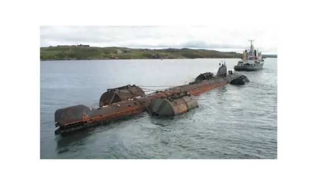 Буксирування К-159