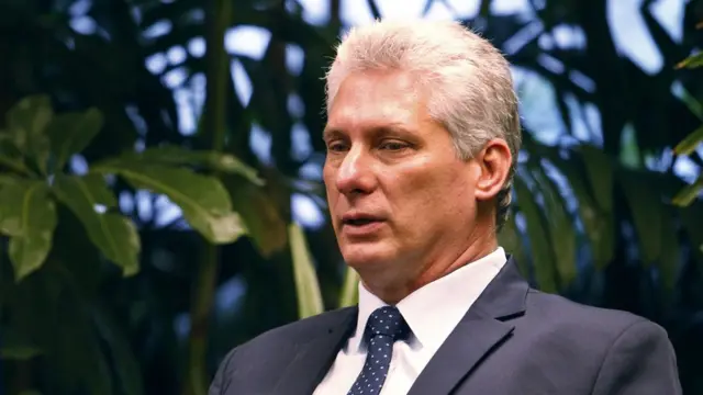 Miguel Díaz Canel, presidente cubano
