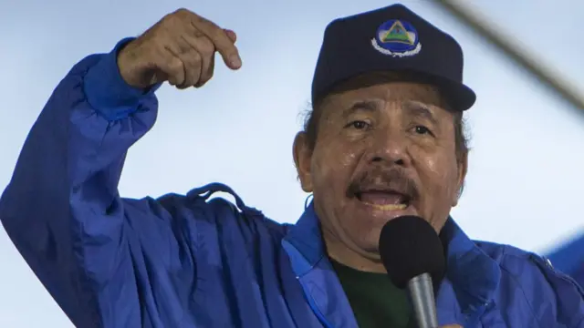 Daniel Ortega, presidente de Nicaragua