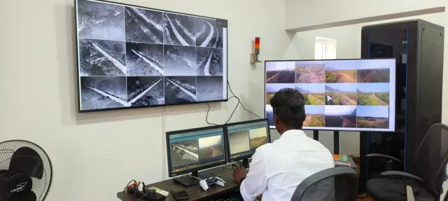 கோவை: யானைகள் ரயில் விபத்தில் சிக்காமல் தடுக்கும் அதிநவீன AI கேமரா - பிபிசி தமிழின் நேரடி விசிட்