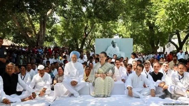 सेवाग्राम में कांग्रेस वर्किंग कमेटी की बैठक