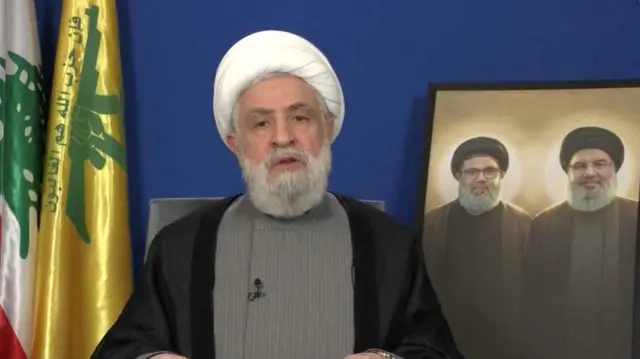 نعیم قاسم، رهبرحزب‌الله،