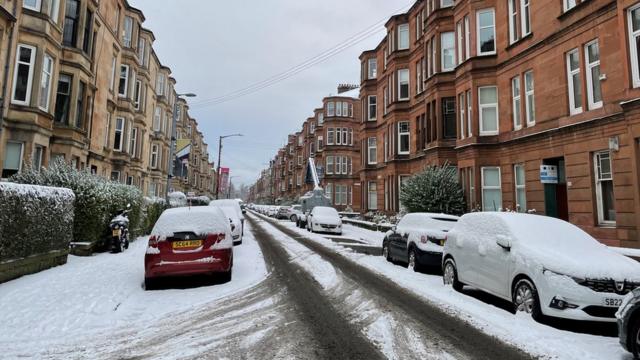 Glasgow Airport Flights resume following snow cancellations BBC