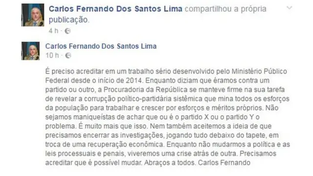 Publicaçãobet365 rolloverCarlos Fernando dos Santos Lima no Facebook