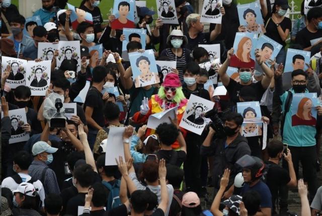 معترضان تایلندی